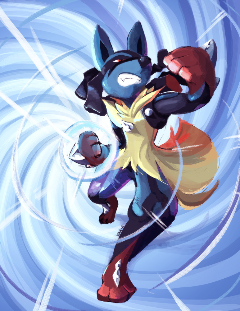 Featured image of post Wallpaper Pokemon Mega Lucario : Mega lucario is the majin vegeta of pokemon.