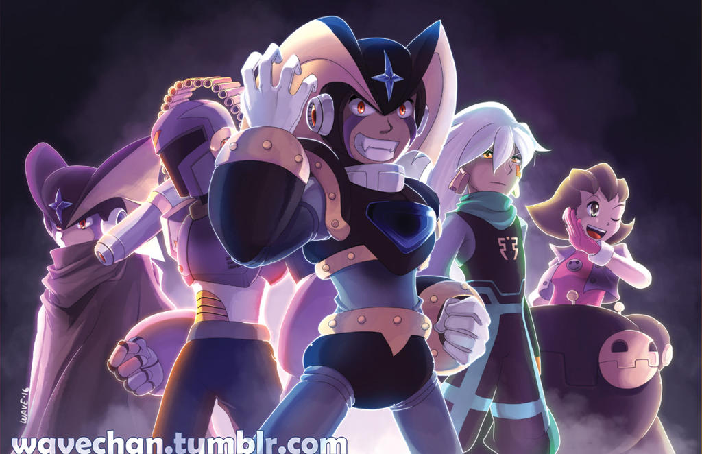 Mega Man - Team Bass Final Smash by suzuran on DeviantArt