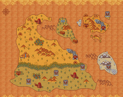 Pmd Rescuers Map PMD Red rescue Team Map (without town names) by TintjeMadelintje101 on ...