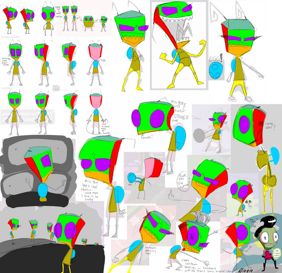 Irken Anatomy Study by nechojak on DeviantArt