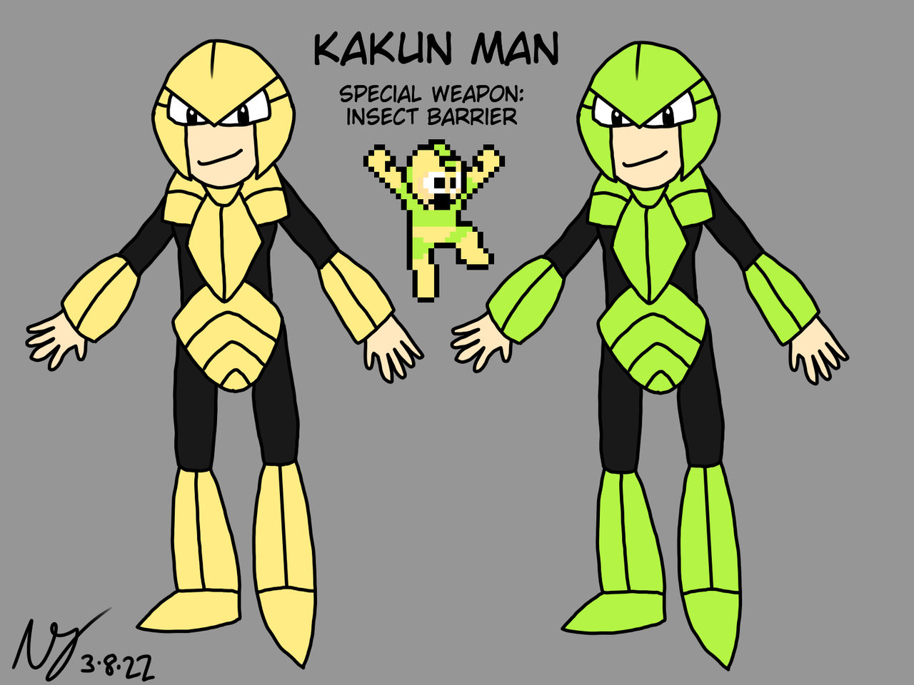 PKMN-011 Kakun man by nechojak on DeviantArt