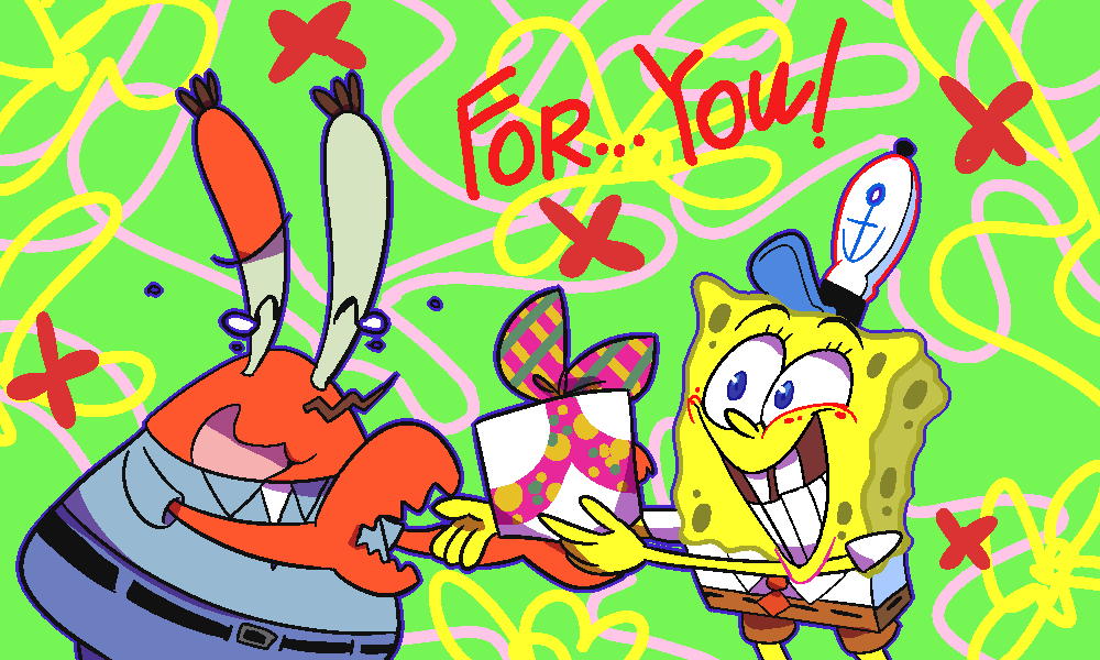 for you Mr.Krabs by EZstrongs on DeviantArt.