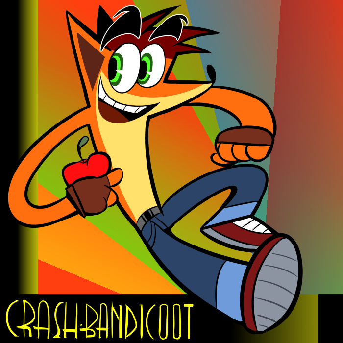 mlaatr?Style is crash bandicoot