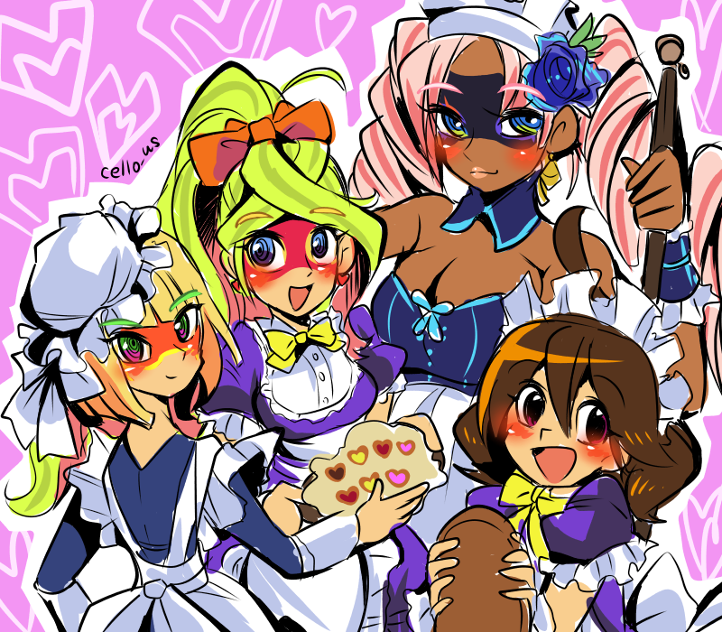 waitress arms girls