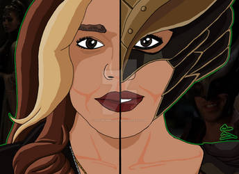 Arrowverse Duality - Kendra Saunders/Hawkgirl