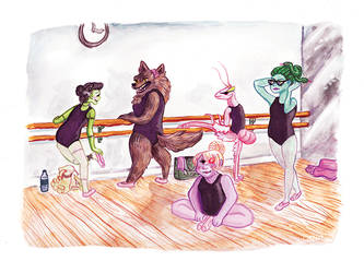 Monster Ballet Class