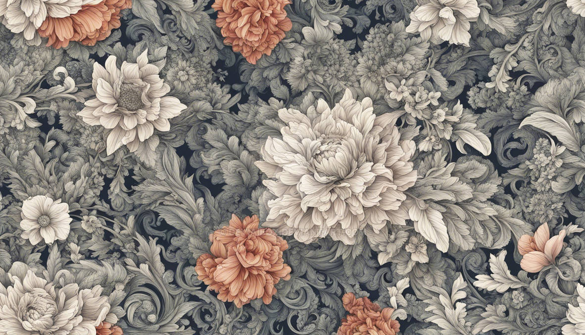 Floral pattern by DEVIAIBOX on DeviantArt