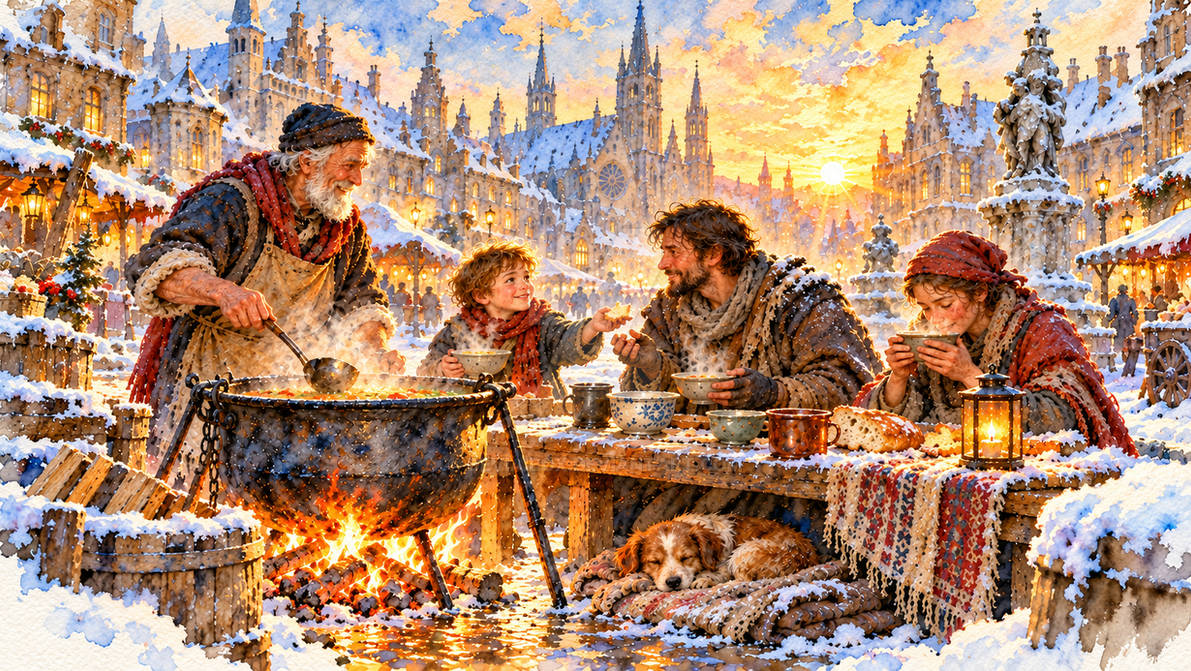 Sharing Bread as an Act of Kindness