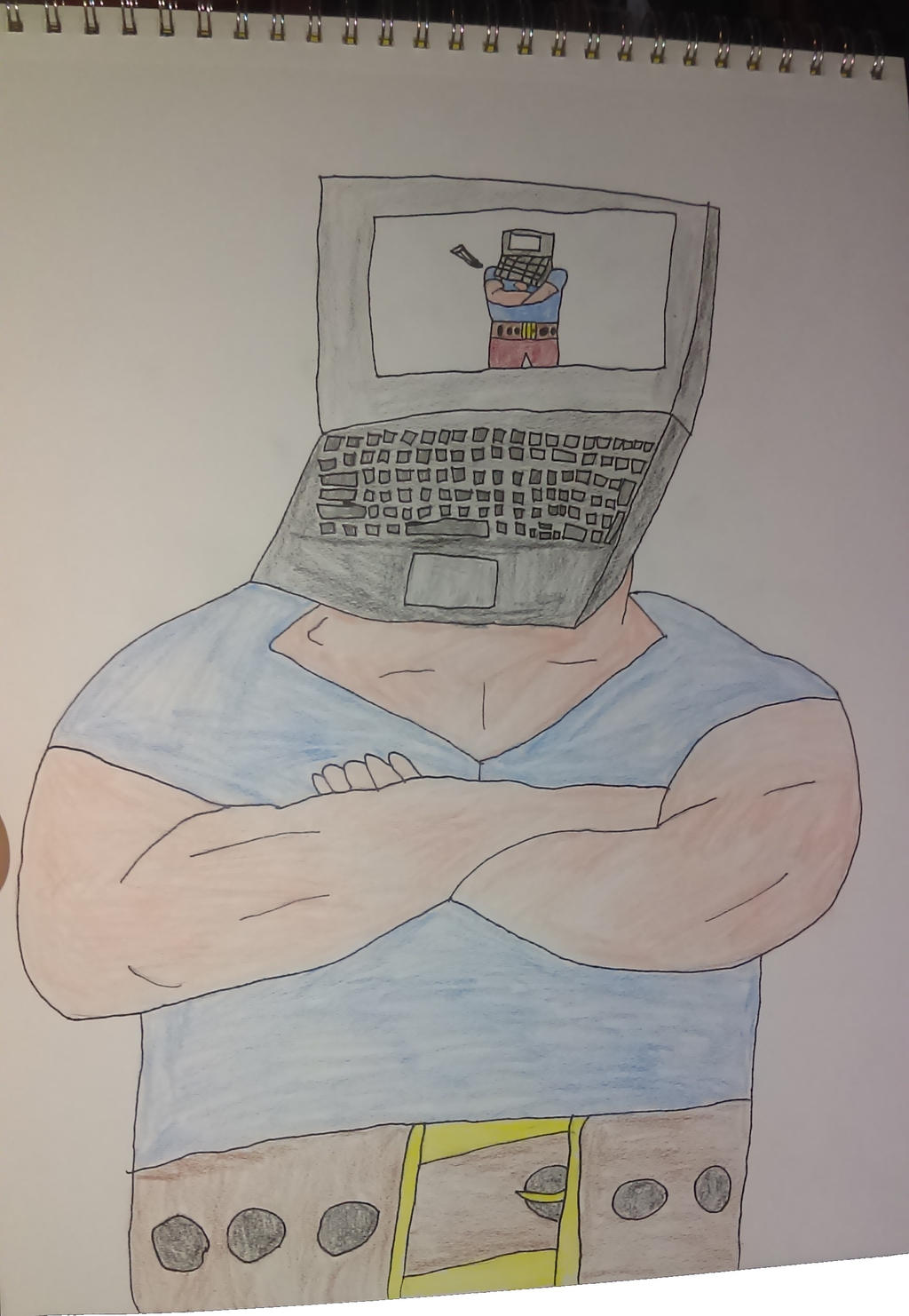 Computer Guy by StrawberryBleachV2 on DeviantArt
