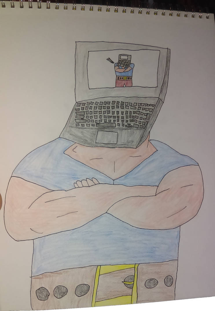 Computer Guy by StrawberryBleachV2 on DeviantArt