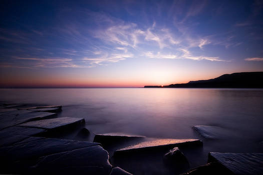 Kimmeridge Sunset