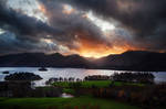 Derwent Water Sunset by Mohain