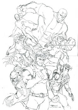 Wildcats commissions sketch