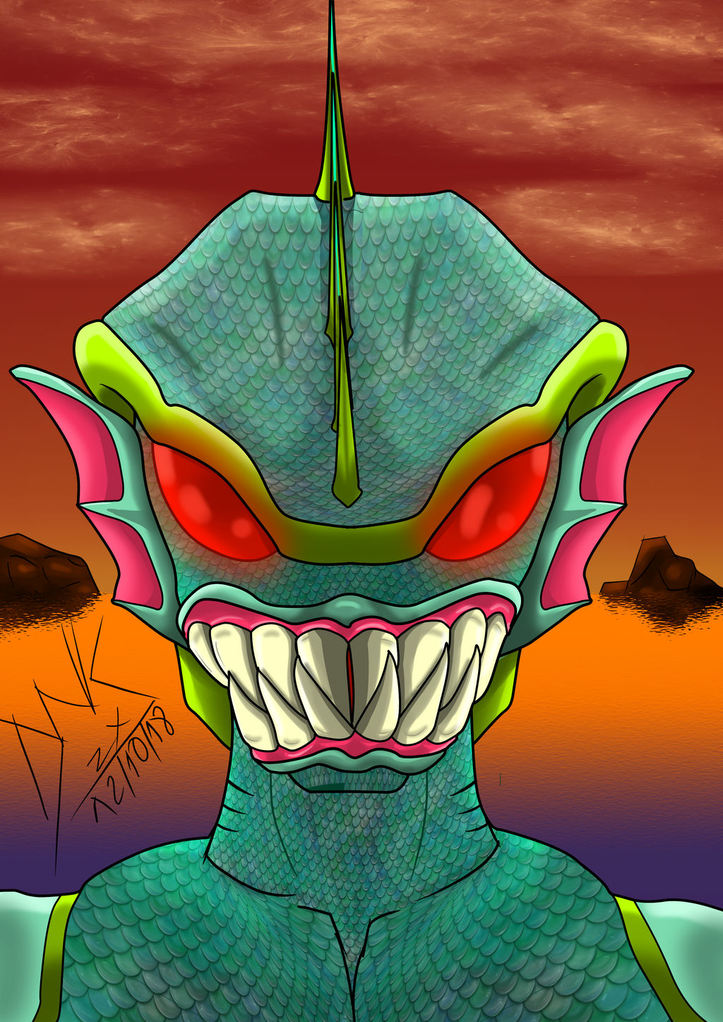 Fishman by Dynamozx05 on DeviantArt