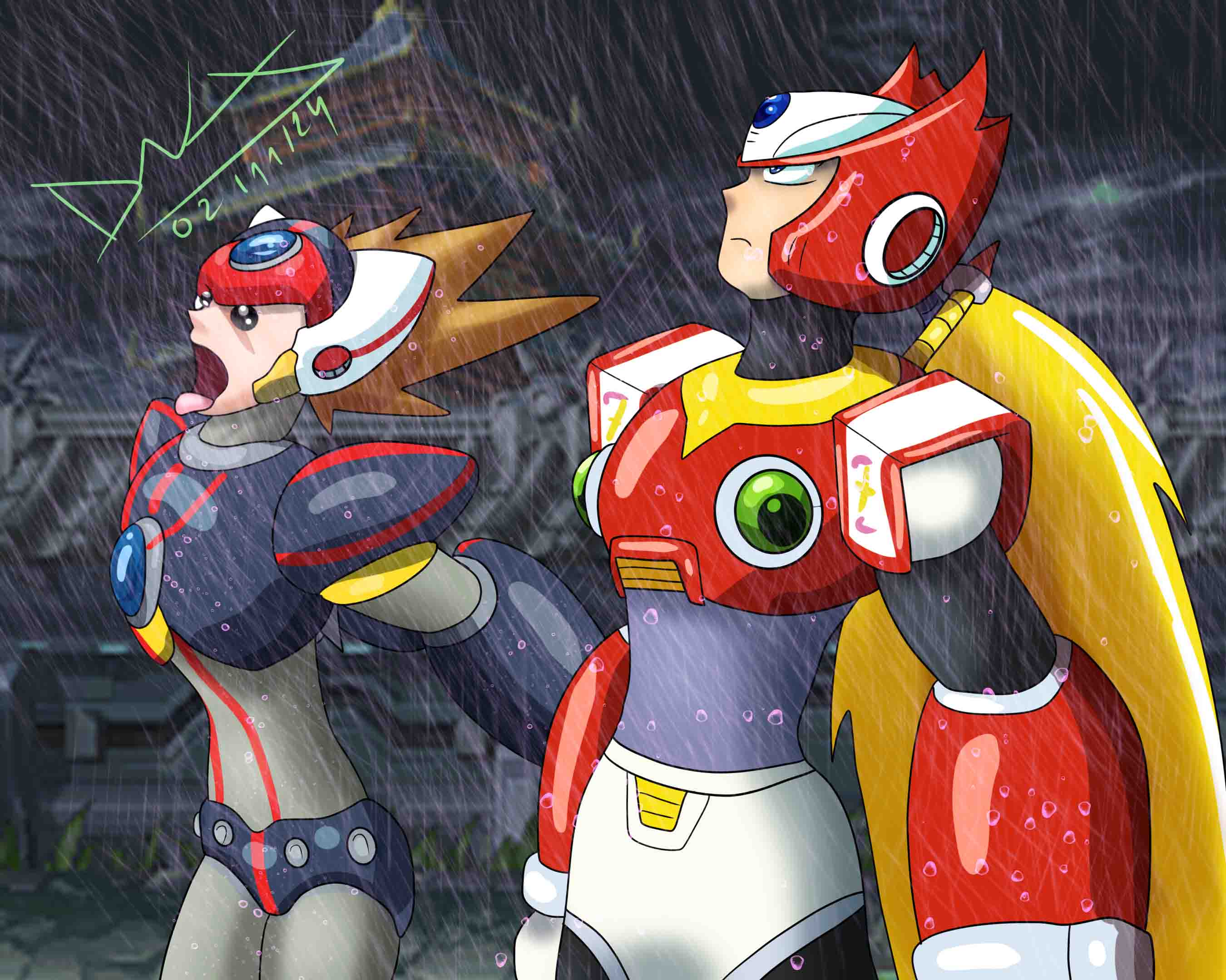 X Reploid Two types of Reploids by Dynamozx05 on DeviantArt