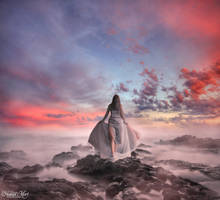 Anna at Sunset