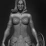 Wonder Woman Gal Gadot 3D Model by yacine brinis