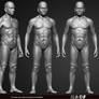 Old Man Basemesh 3D Model By Yacine BRINIS Anatomy