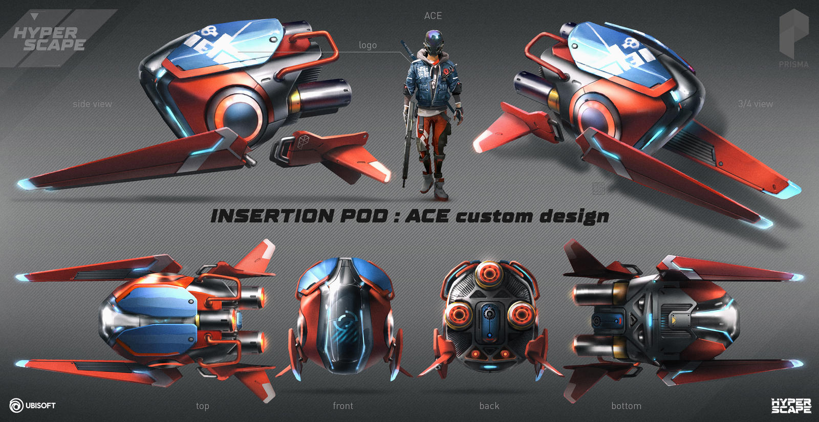 HYPER SCAPE - POD Ace final by barontieri on DeviantArt