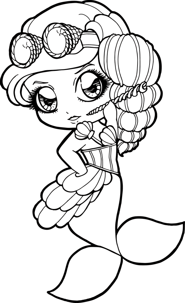 Download Steampunk Mermaid Chibi by Chibivi-Linearts on DeviantArt