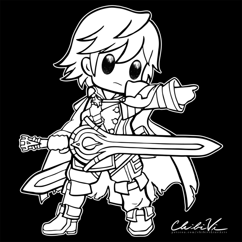 Fire Emblem Chibi | Chrom