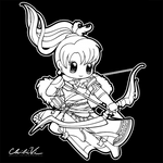 Fire Emblem Chibi | Lyn by Chibivi-Linearts