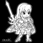 Fire Emblem Chibi | Eirika by Chibivi-Linearts