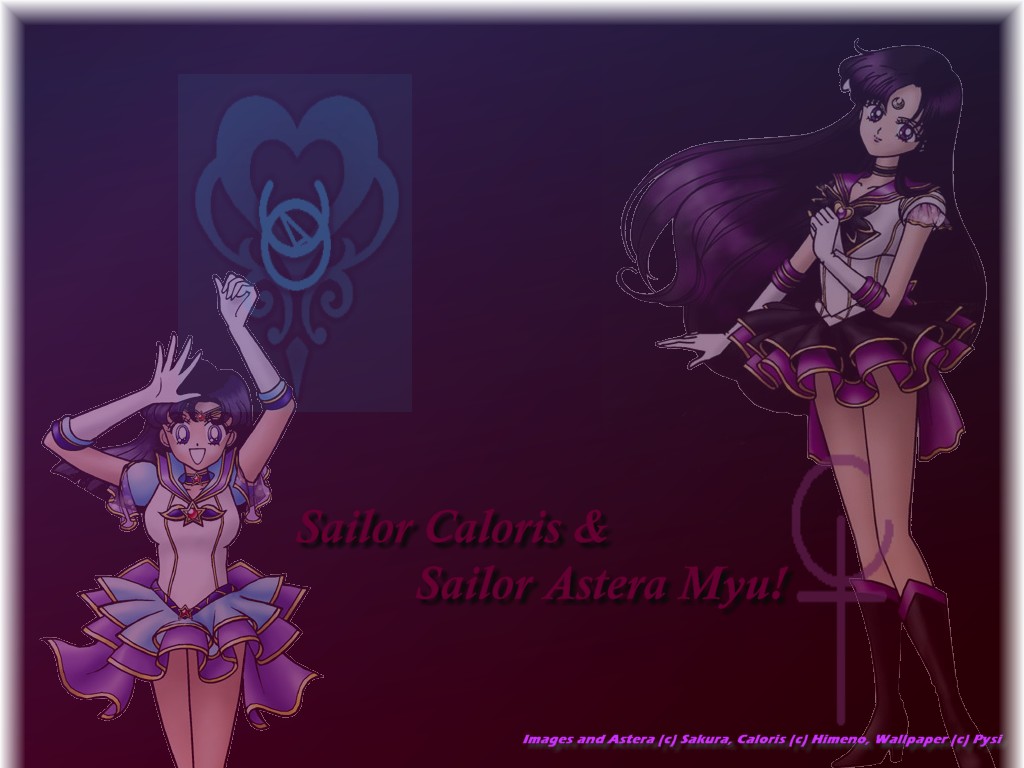 Sailor Astera and Caloris Myu