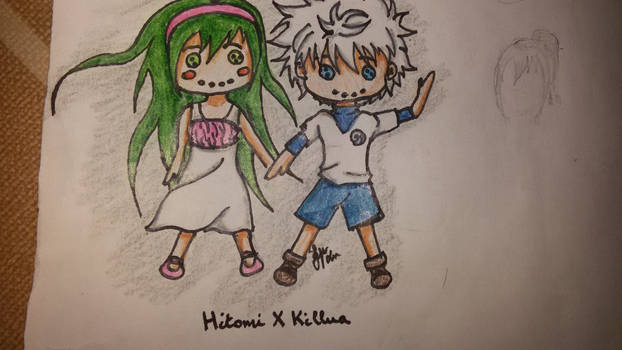 Hitomi and Killua doll version