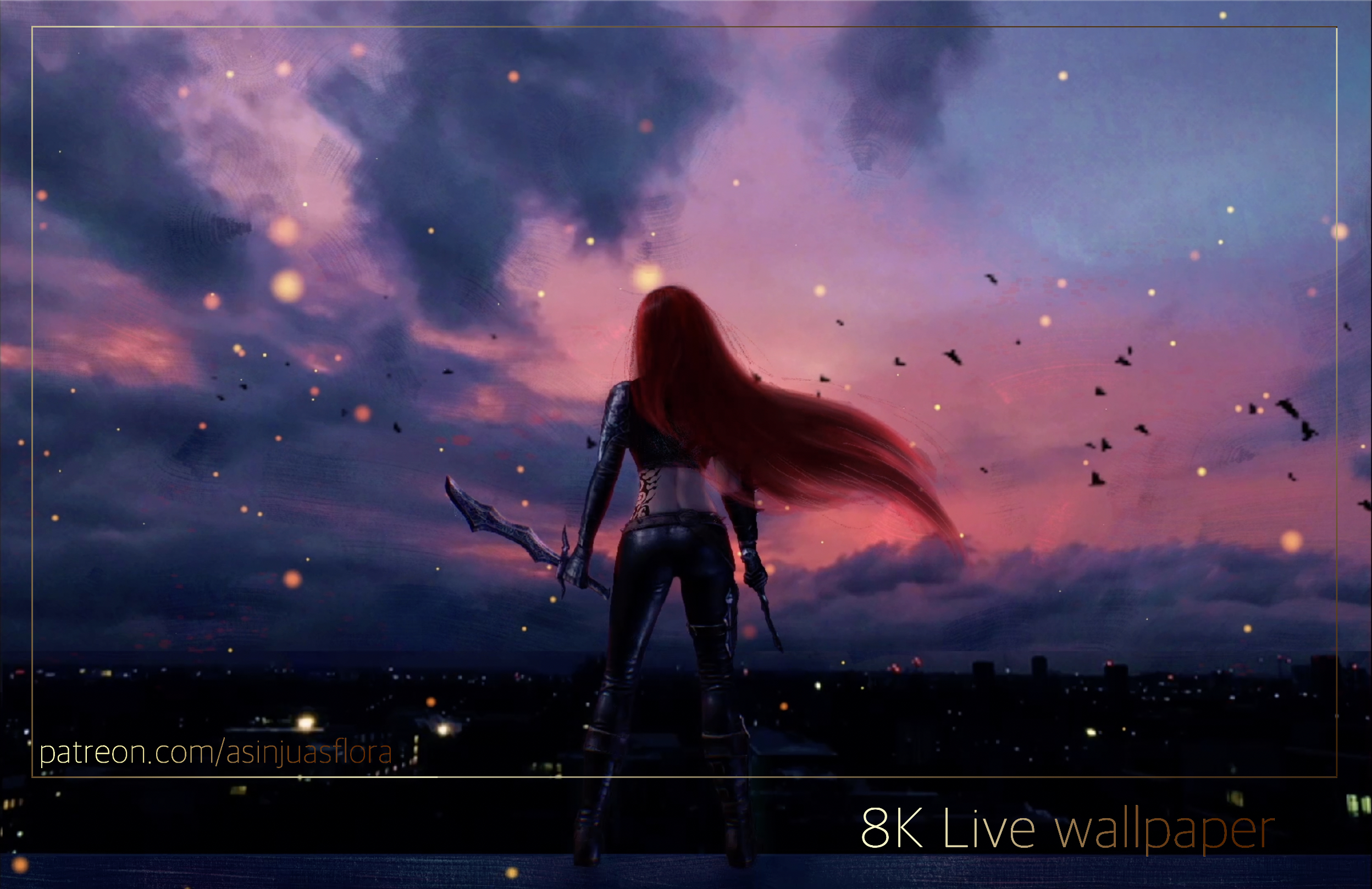 Live Wallpaper-Katarina (League of Legends) by Asinjuasflora on DeviantArt