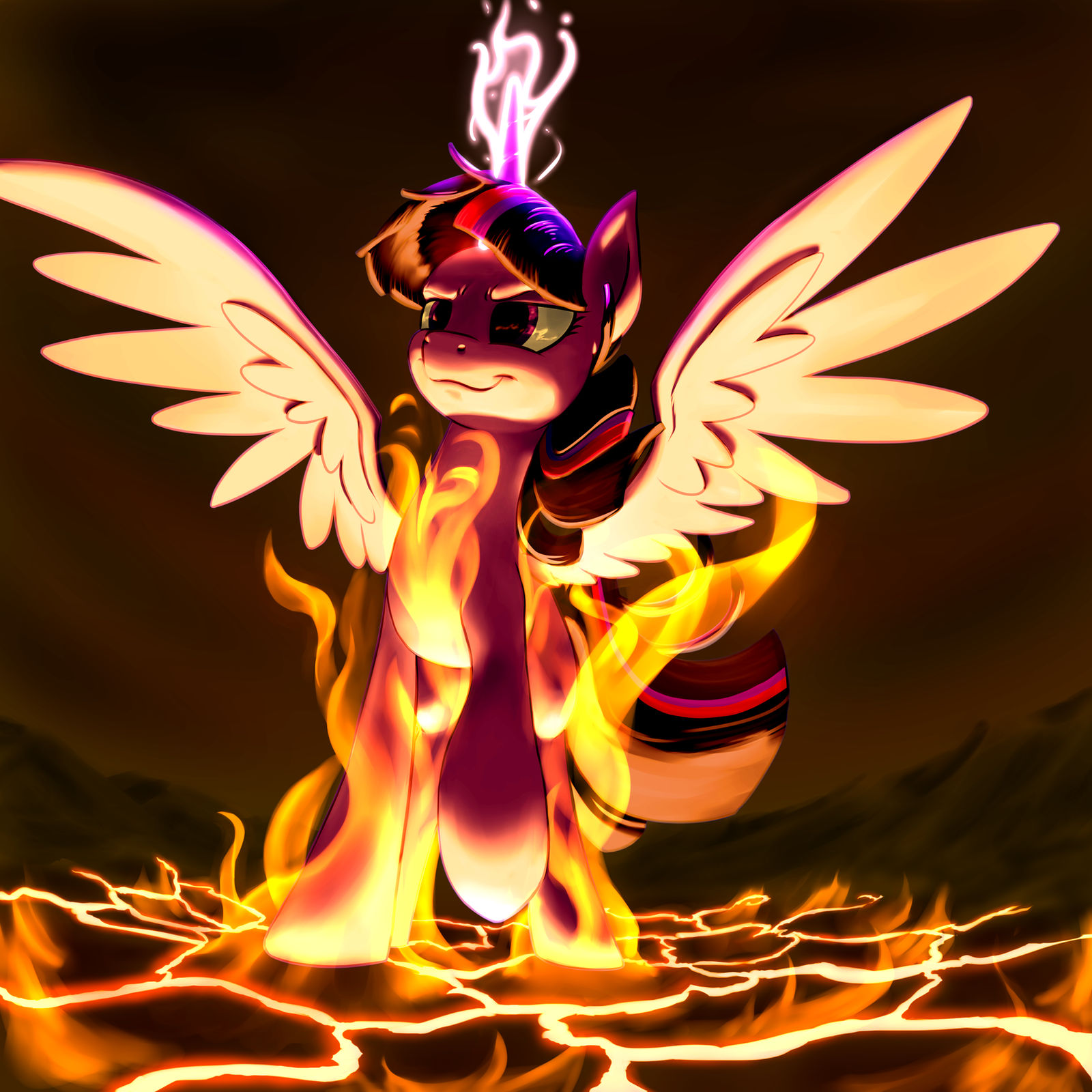 Through the Fire and the Flames by NadnerbD
