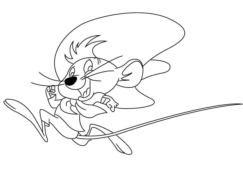 Line Art: Speedy Gonzales by Izam01 on DeviantArt