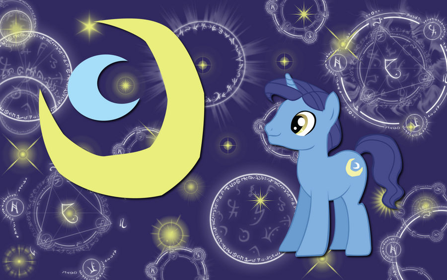 Crescent Sparkle wallpaper