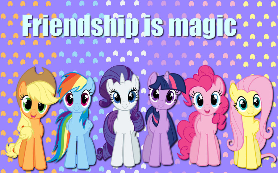 Friendship is magic wallpaper