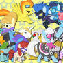 Minor Ponies Wallpaper