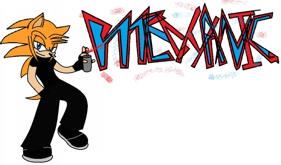mechanic graffiti by mechanicthehedgehog on DeviantArt