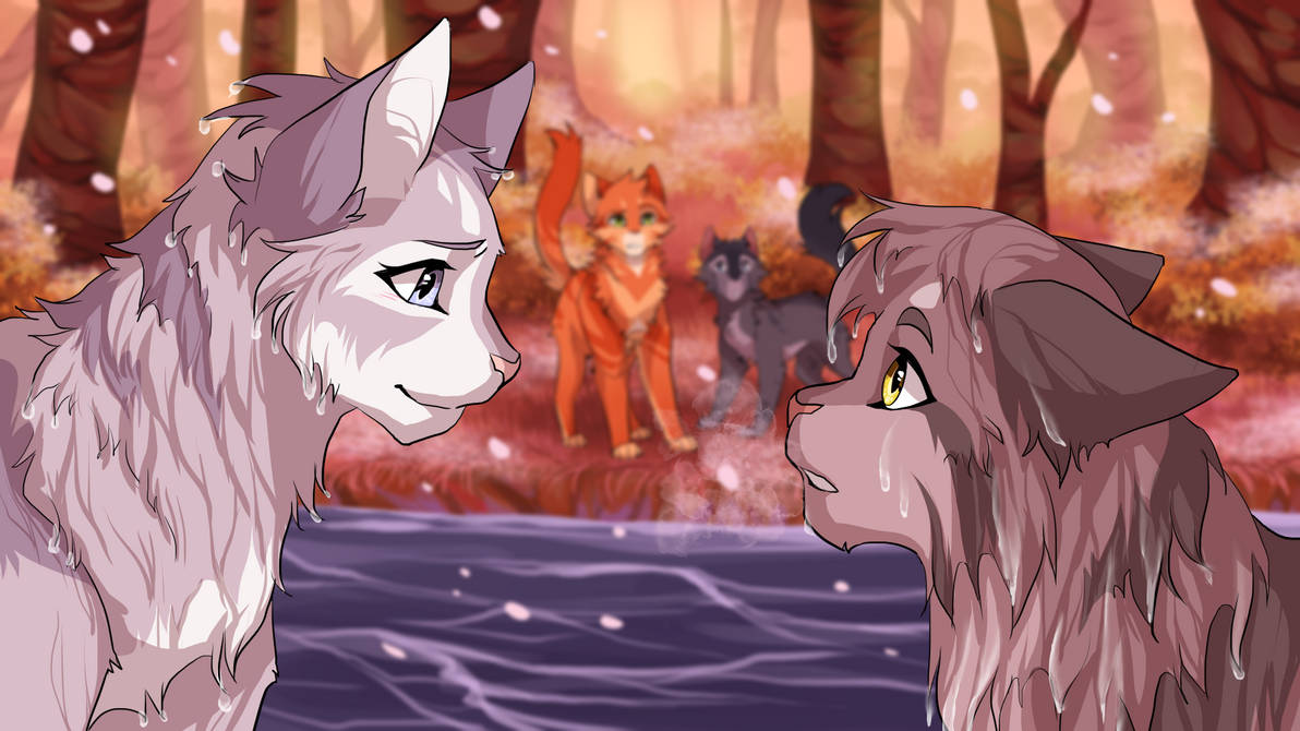 Silverstream meets Graystripe by Blufyrein on DeviantArt