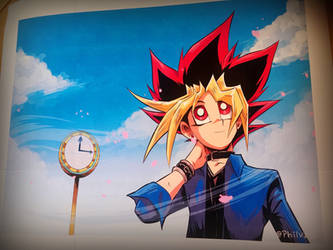 Yugi Muto fan art print. 