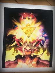 Pharaoh Atem fan art print