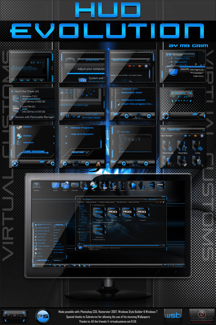 HUD Evolution by MrGRiM01 on DeviantArt