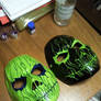 Cast Mask Black/Green and Green/Purple
