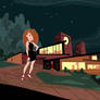 Giantess Kim Possible At Possible House at Night 3