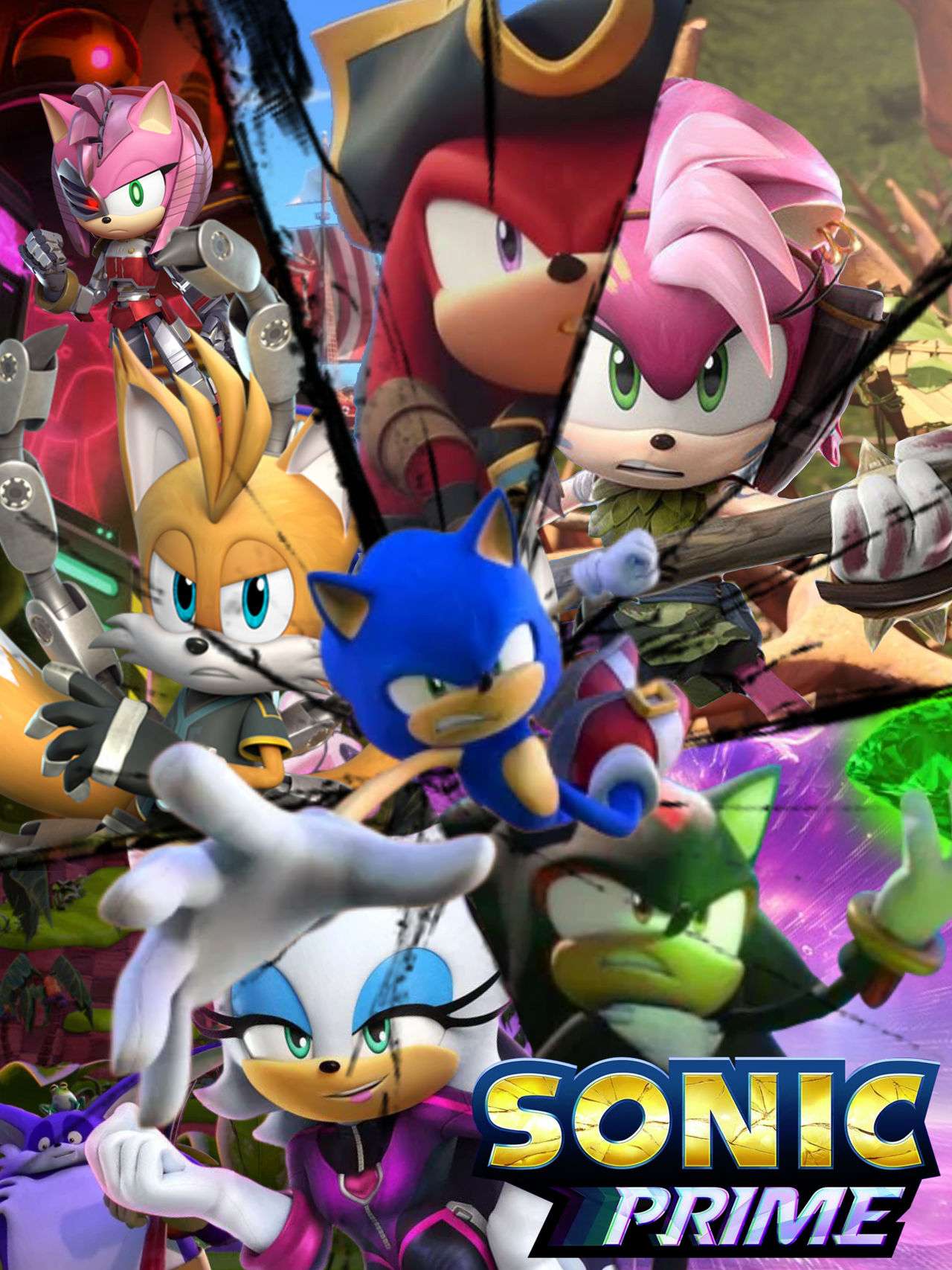 Sonic Prime Official Poster Updated Version By D by awh3568 on DeviantArt