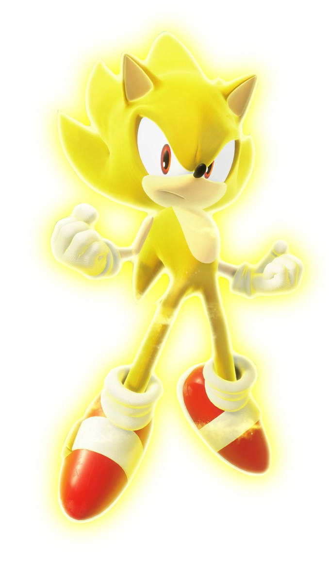 Sonic Frontiers Super Sonic Official Render by Danic574 on DeviantArt