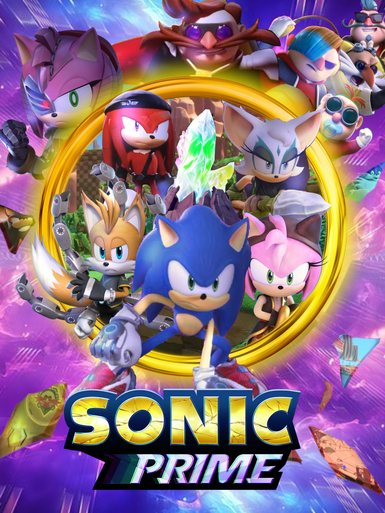 Sonic Prime Official Poster (Updated Version) by Danic574 on DeviantArt