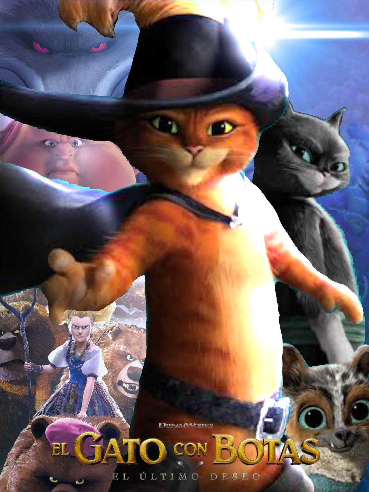 Kat Botas El Gato Con Botas 2 Poster Oficial (Version Mejor) by Danic574 on ...