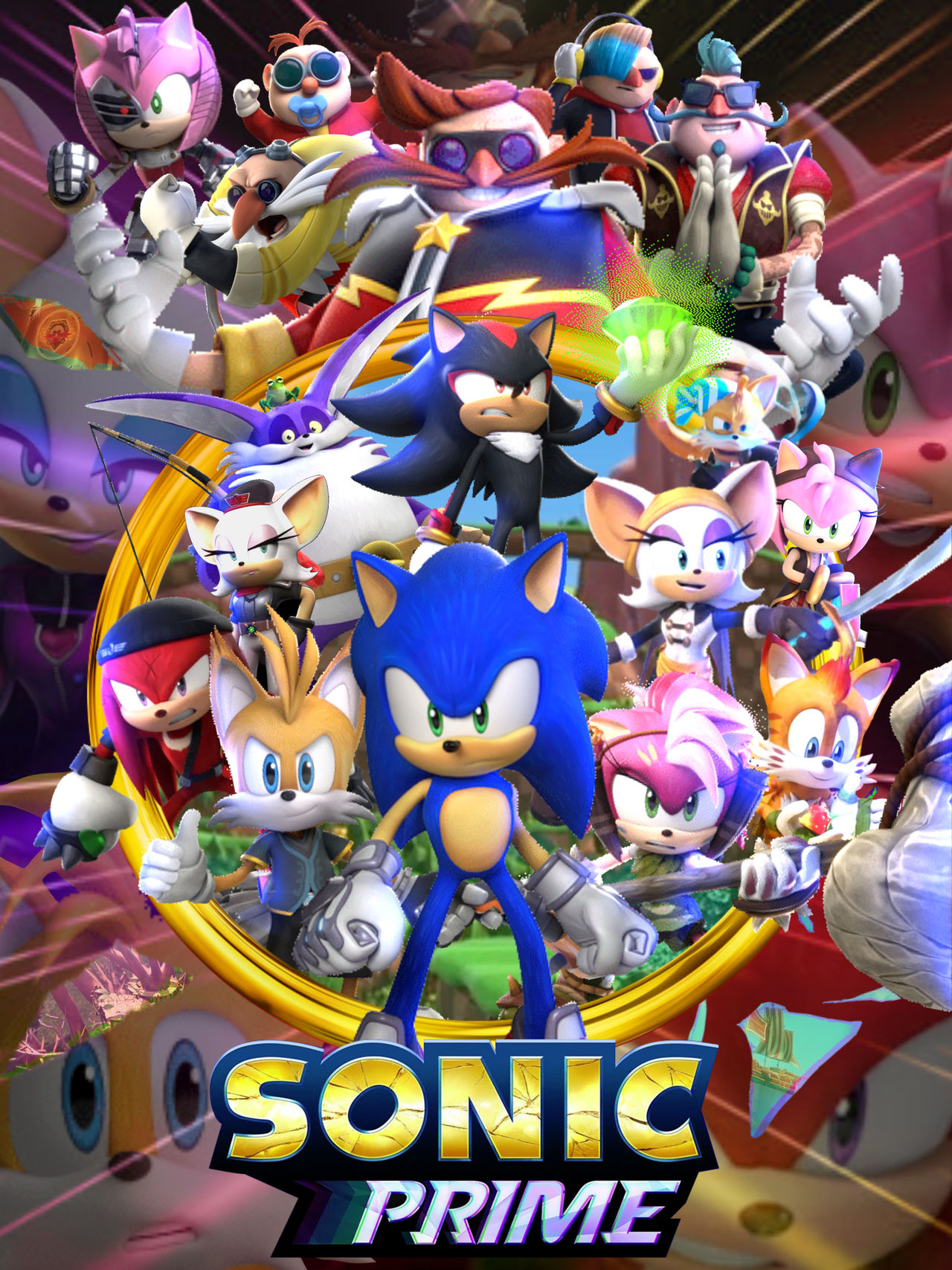 Sonic Prime Official wallpaper by Danic574 on DeviantArt