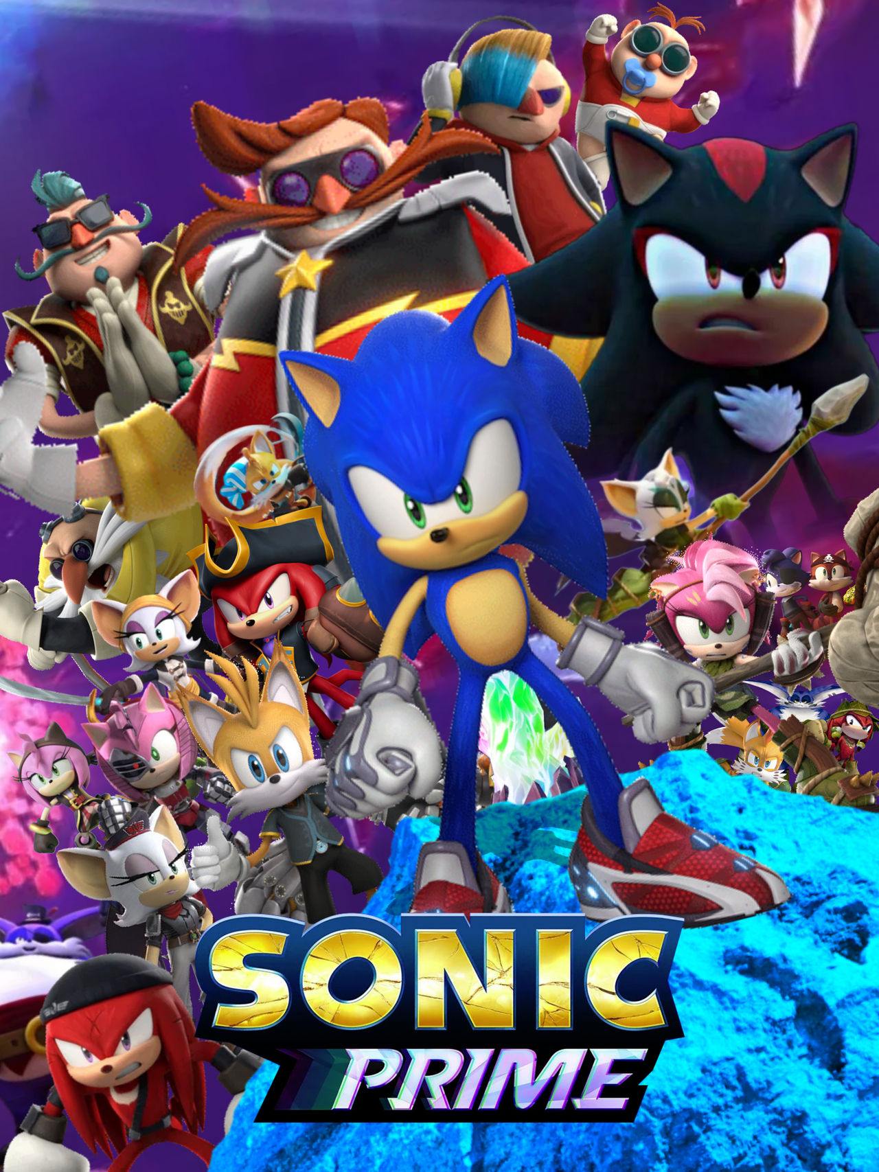 Sonic Prime Fanmade Poster 3 by Danic574 on DeviantArt
