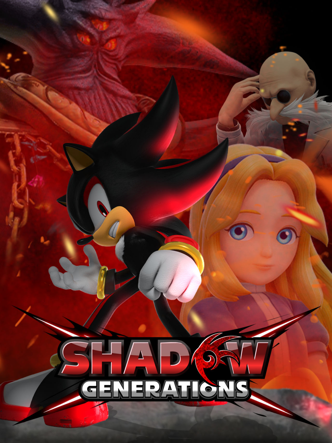 Shadow Generations Bundle Shadow Generations Fan Poster by Danic574 on DeviantArt