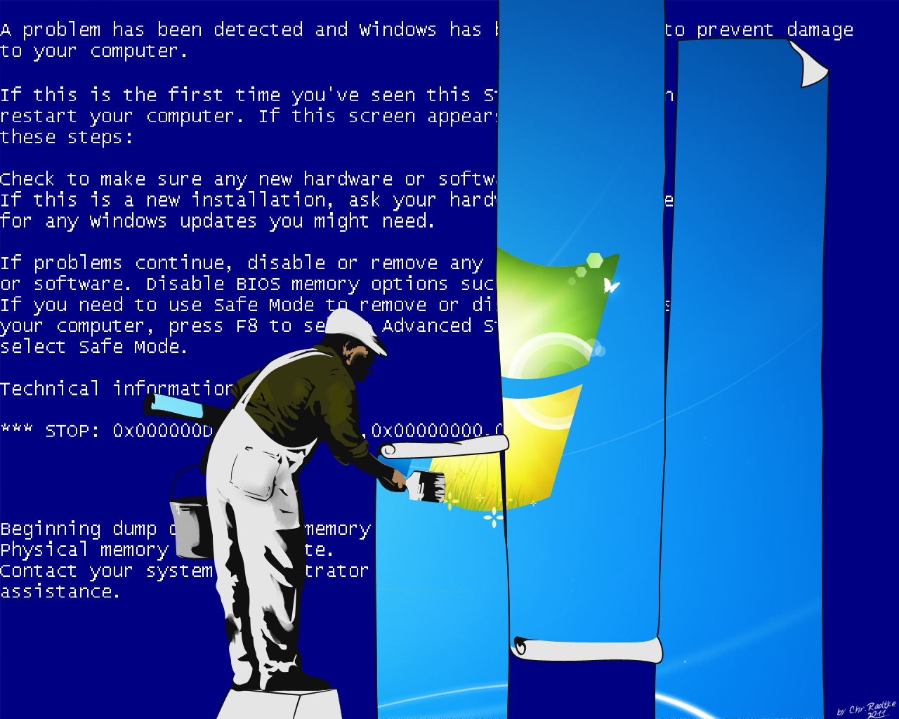 Screen Banksy By Zerox2k On Deviantart